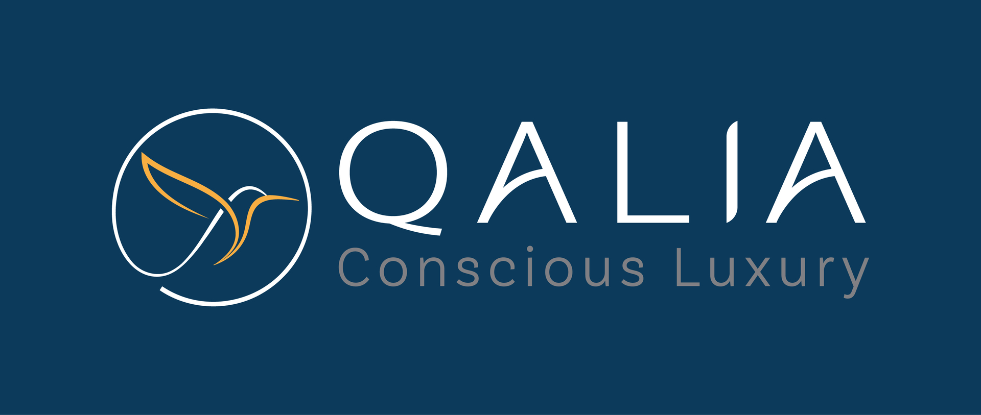 Logo de QALIA - Qalia, le luxe conscient, le tourisme responsable, la villa de luxe