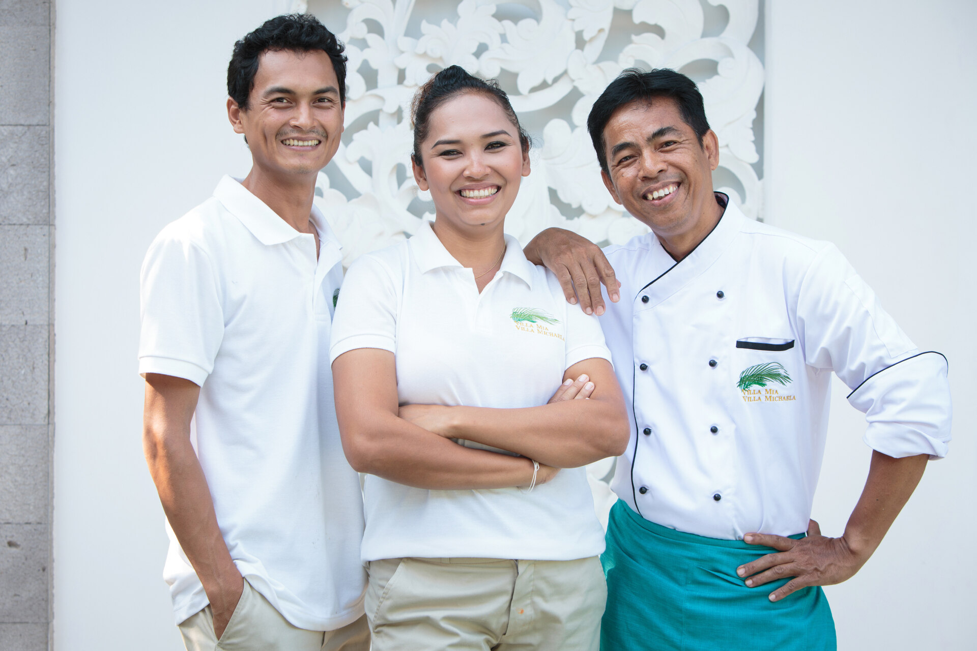 travailleurs locaux - QALIA luxe conscient tourisme responsable villa de luxe